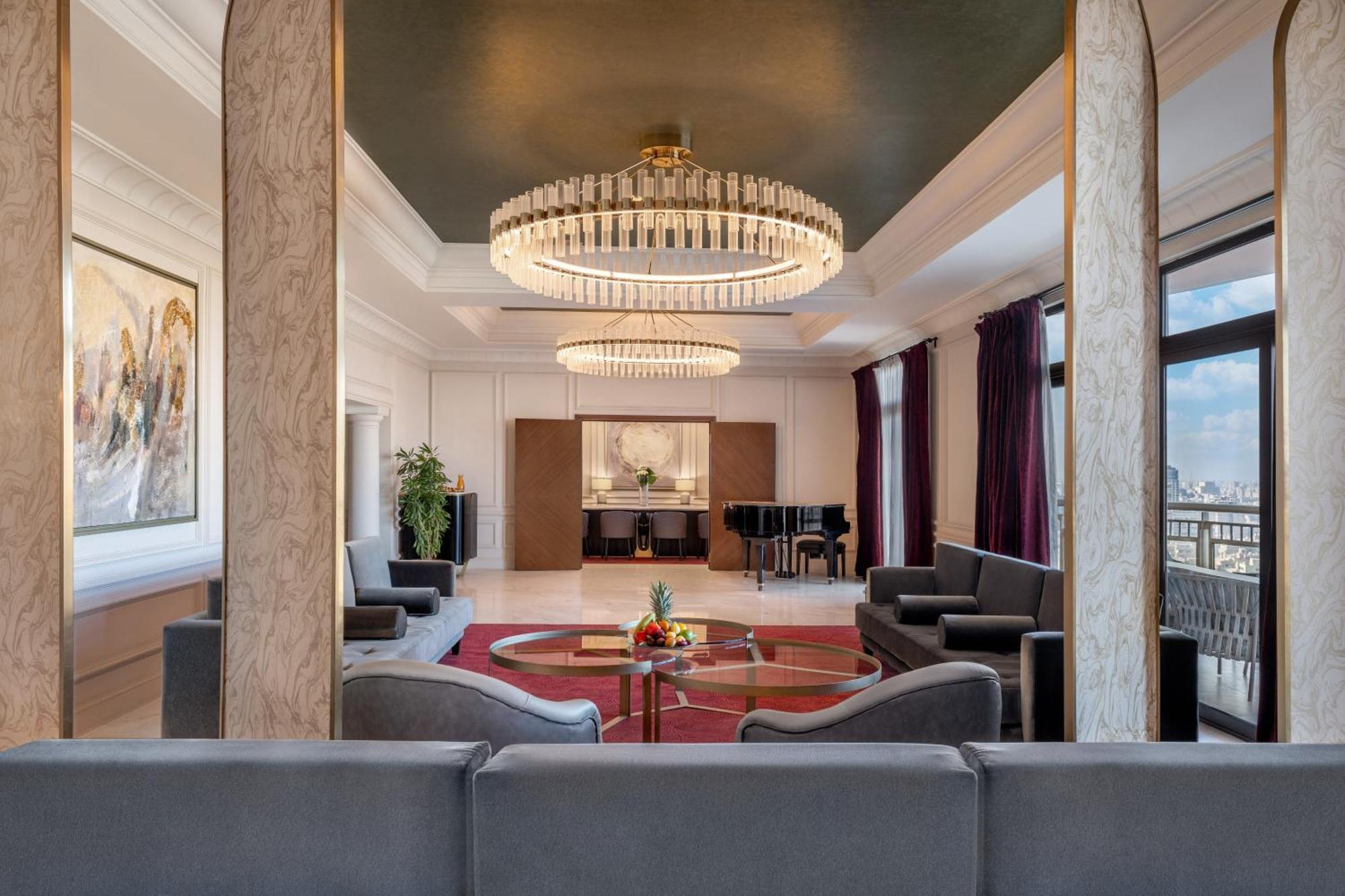 开罗克拉德酒店和赌场 外观 照片 The 19th-floor Sky Lounge