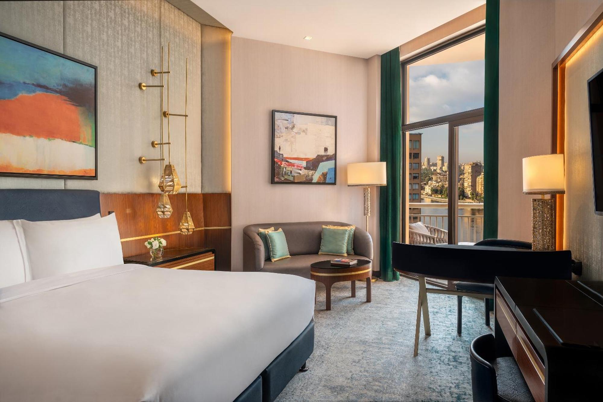 开罗克拉德酒店和赌场 外观 照片 A room at the hotel